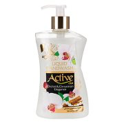 مایع دستشویی صدفی سفید 450 گرمی اکتیو (حاوی پروتئین سویا)