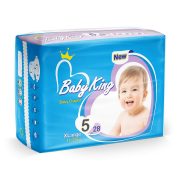 پوشک بچه سایز 5 (28 عدد دوبل) بیبی کینگ