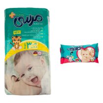 پوشک بچه سایز 3 (42 عددی) plus مرسی - Image 2
