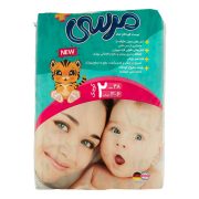 پوشک بچه سایز 2 (48 عددی) plus مرسی
