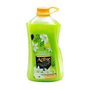 مایع دستشویی صدفی سبز 2500 گرمی اکتیو (حاوی پروتئین سویا)