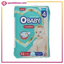 پوشک بچه سایز 4 (12 عددی) ابیبی Obaby - Image 2