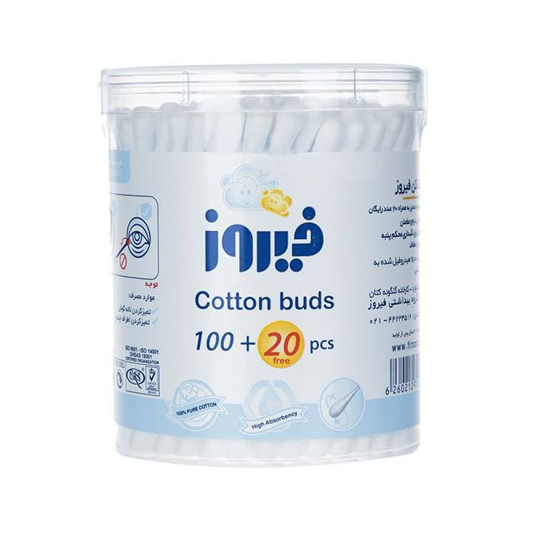 گوش پاک کن 100 عددی فیروز