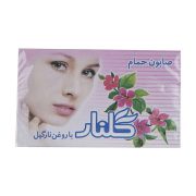 صابون حمام صورتی 130 گرمی گلنار