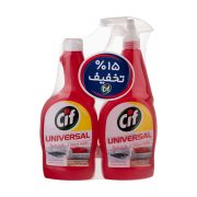 اسپری پاک کننده چند منظوره یونیورسال 750 میلی لیتر بسته دو عددی سیف