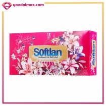 دستمال کاغذی 100 برگ دولایه سافتلن - Image 2