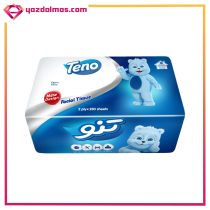 دستمال کاغذی اقتصادی 250 برگ دو لایه تنو بسته 8 عددی - Image 2