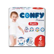 پوشک بچه شورتی سایز 4 (30 عددی) کانفی