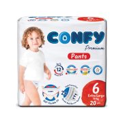 پوشک بچه شورتی سایز 6 (20 عددی) کانفی