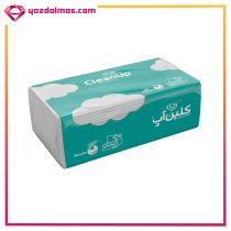 دستمال کاغذی 250 برگ دولایه کلین آپ بسته 4 عددی - Image 2