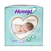 پوشک بچه سایز 1 (20 عددی) هانیز