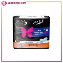 نوار بهداشتی ویژه شب نازک سایز خیلی بزرگ 7 عددی تافته - Image 2