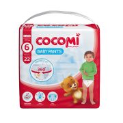 پوشک بچه شورتی سایز 6 (22 عددی) کوکومی جدید