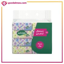 دستمال کاغذی اقتصادی 250 برگ دو لایه فول تایم بسته 8 عددی - Image 2