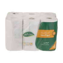 دستمال توالت 4 لایه 12 قلو فول تایم - Image 3