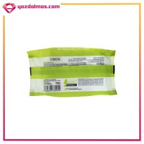 دستمال مرطوب آرایشی شیر پاک کن 20 عددی کامان - Image 2