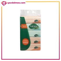 دستمال کاغذی اقتصادی 200 برگ دو لایه فول تایم بسته 5 عددی (1 عدد رایگان) - Image 3