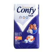 پوشک بزرگسال شورتی سایز متوسط 26 عددی کانفی