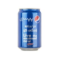 نوشابه گازدار با طعم کولا پپسی - حجم 330 میلی لیتر