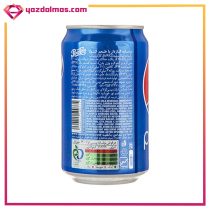 نوشابه گازدار با طعم کولا پپسی - حجم 330 میلی لیتر - Image 2