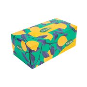دستمال کاغذی جعبه ای 150 برگ دولایه فول تایم (مدل فروتی)