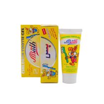 خمیردندان ژله ای مخصوص کودکان با طعم موز 80 گرمی بس