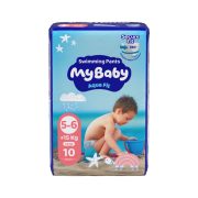 پوشک استخری مخصوص شنا سایز 6-5 بسته 10 عددی مای بیبی