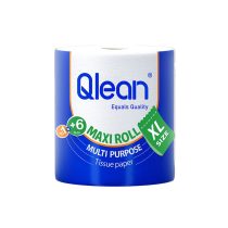 دستمال چند منظوره سفید ماکسی رول سایز خیلی بزرگ کیولین