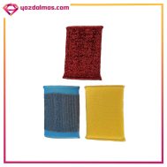 اسکاچ ظرفشویی زربافت بسته 3 عددی آذر یزد - Image 2