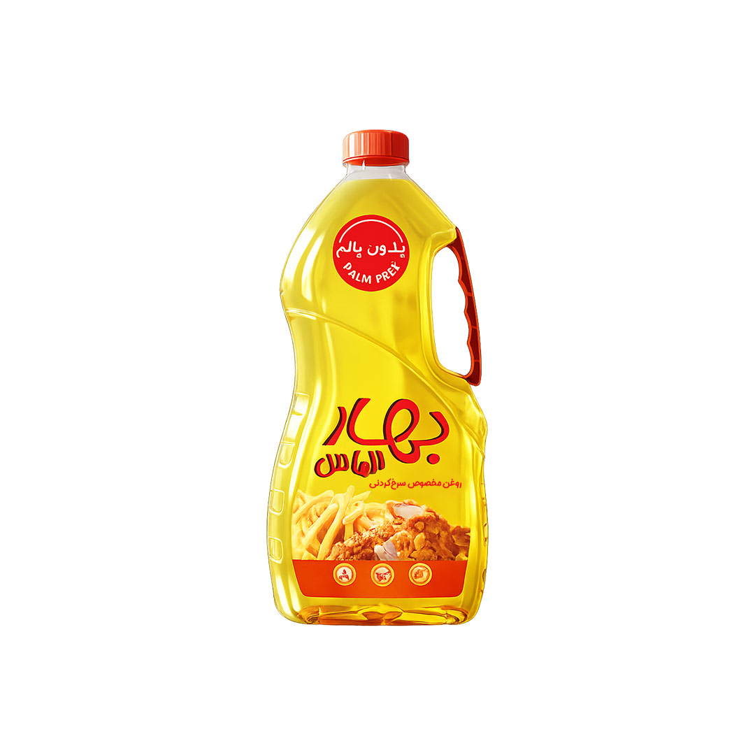 50957 روغن سرخ کردنی بدون پالم 3000 میلی لیتر بهار الماس - Image 1